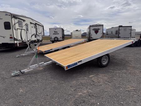 New 2026 Mission 12' RAFT Utility Trailer