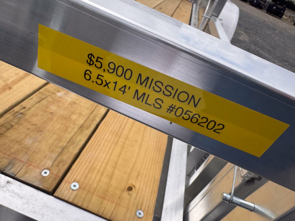 New 2026 Mission MLS 6.5x14 Utility Trailer