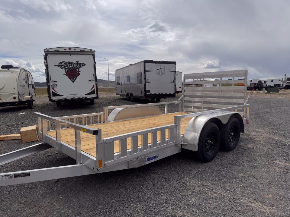 New 2026 Mission MLS 6.5x14 Utility Trailer