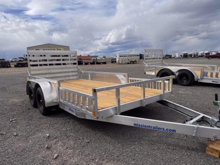 New 2026 Mission MLS 6.5x14 Utility Trailer