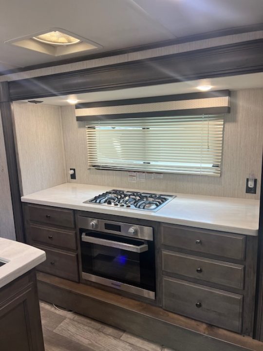 Used 2022 Forest River Sandpiper 38FKOK Fifth Wheel