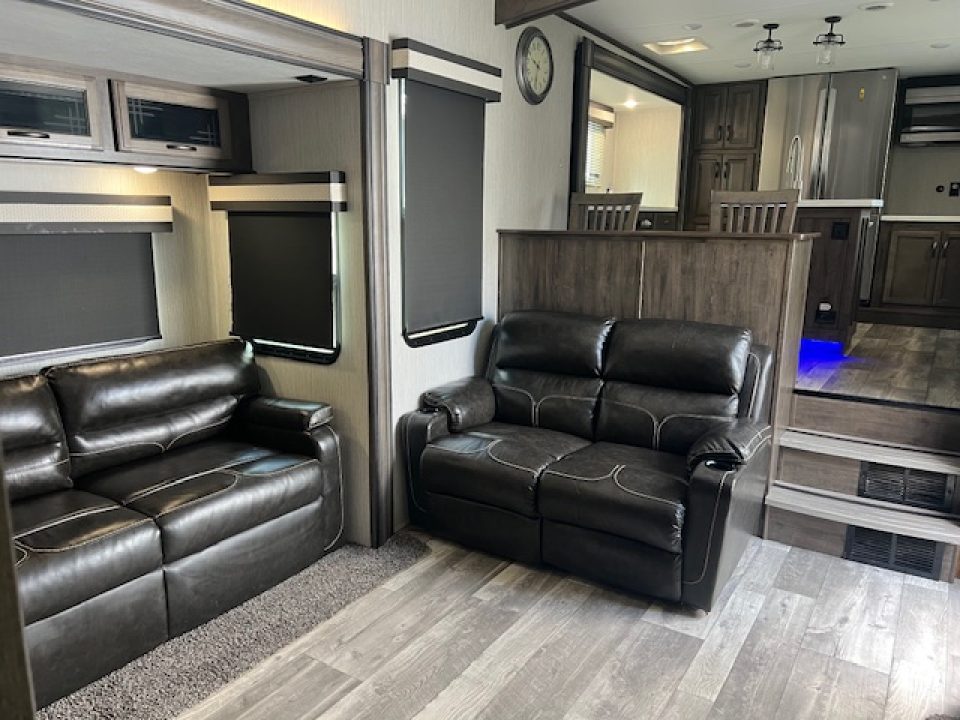 Used 2022 Forest River Sandpiper 38FKOK Fifth Wheel