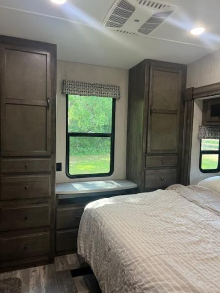 Used 2022 Forest River Sandpiper 38FKOK Fifth Wheel