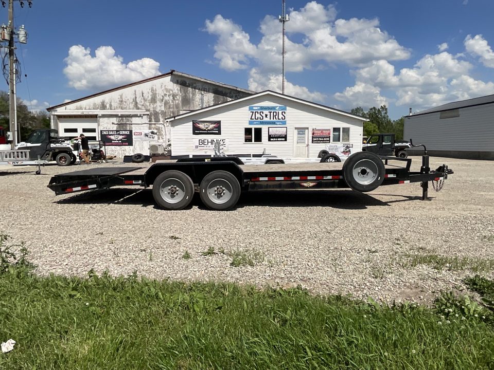Used 2022 H&H Trailers H8218+4OLSDR-160 Equipment Trailer