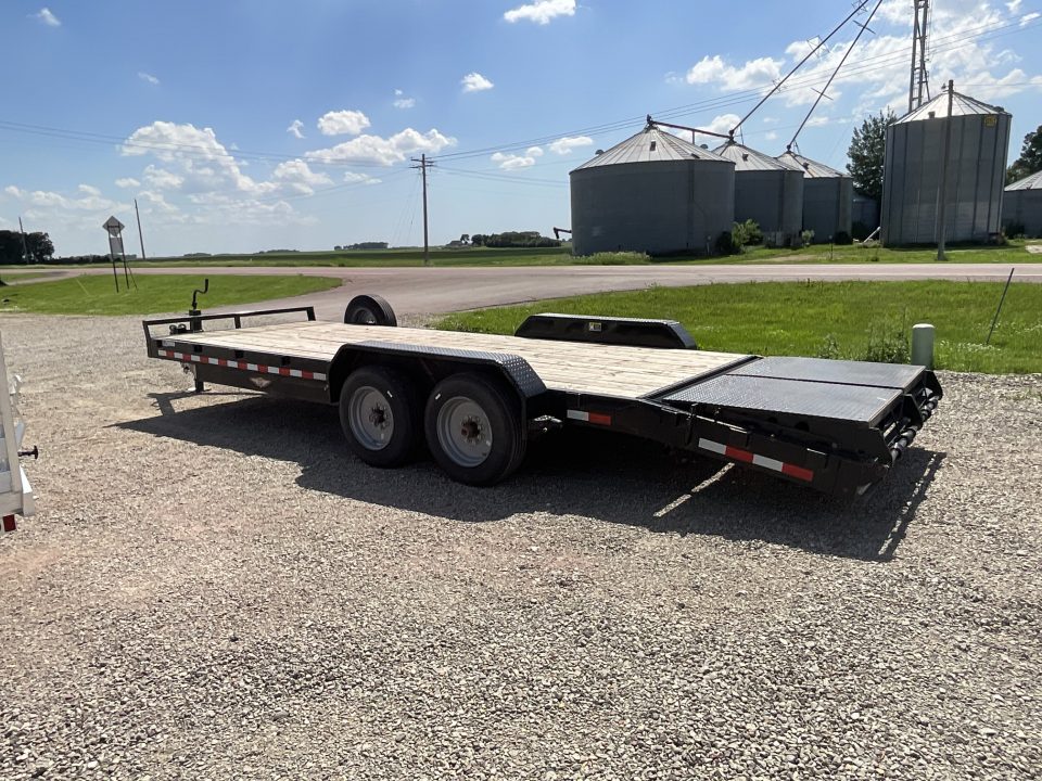 Used 2022 H&H Trailers H8218+4OLSDR-160 Equipment Trailer