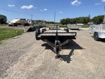 Used 2022 H&H Trailers H8218+4OLSDR-160 Equipment Trailer