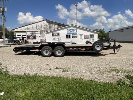 Used 2022 H&H Trailers H8218+4OLSDR-160 Equipment Trailer