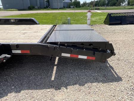 Used 2022 H&H Trailers H8218+4OLSDR-160 Equipment Trailer