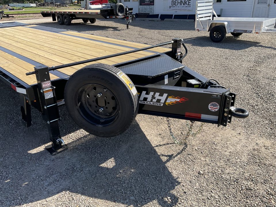 New 2026 H&H Trailers H-DOSD25-176 Equipment Trailer
