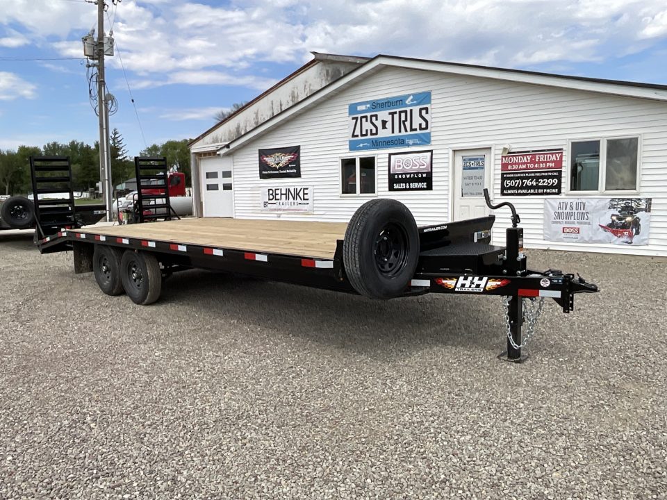 New 2026 H&H Trailers H-SDOD22-140 Equipment Trailer