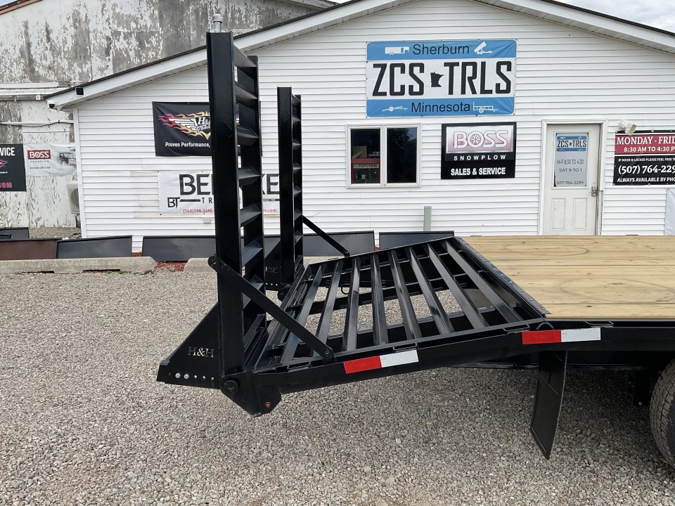 New 2026 H&H Trailers H-SDOD22-140 Equipment Trailer