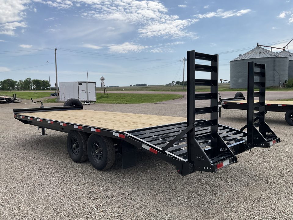 New 2026 H&H Trailers H-SDOD22-140 Equipment Trailer