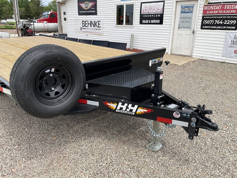 New 2026 H&H Trailers H-SDOF16-100 Equipment Trailer