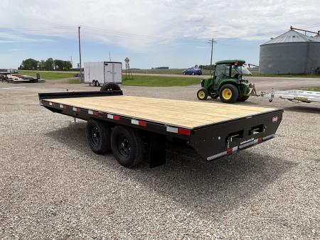 New 2026 H&H Trailers H-SDOF16-100 Equipment Trailer