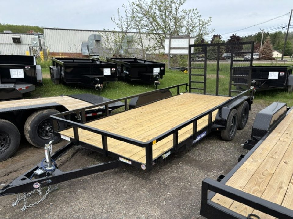 New 2026 Sure-Trac * 7X16-7K * 5FT LADDER GATE * TUBE TOP * EASY LUBE HUBS * STAKE POCKETS *ST-UTT8216-070 Utility Trailer