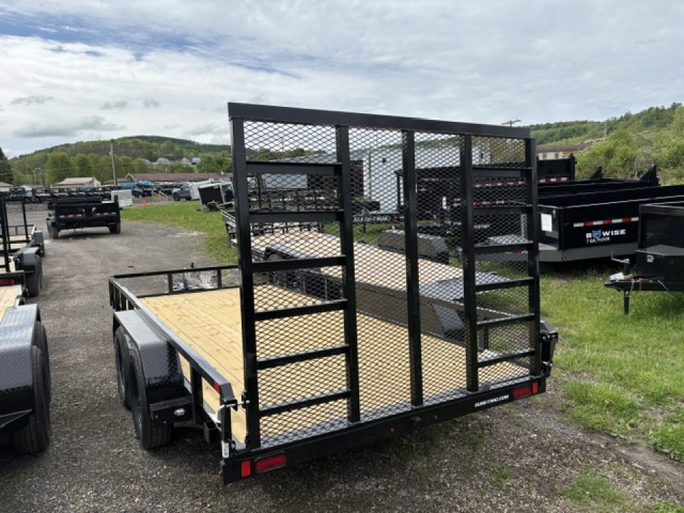 New 2026 Sure-Trac * 7X16-7K * 5FT LADDER GATE * TUBE TOP * EASY LUBE HUBS * STAKE POCKETS *ST-UTT8216-070 Utility Trailer