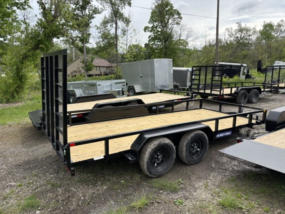 New 2026 Sure-Trac * 7X16-7K * 5FT LADDER GATE * TUBE TOP * EASY LUBE HUBS * STAKE POCKETS *ST-UTT8216-070 Utility Trailer