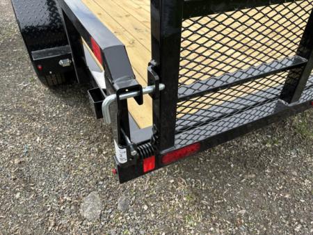 New 2026 Sure-Trac * 7X16-7K * 5FT LADDER GATE * TUBE TOP * EASY LUBE HUBS * STAKE POCKETS *ST-UTT8216-070 Utility Trailer