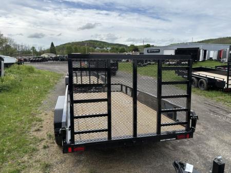 New 2026 Sure-Trac * 7X14-7K * RAMPS * STAKE POCKETS * LADDER GATE * STUTT8214-BP-070 Utility Trailer
