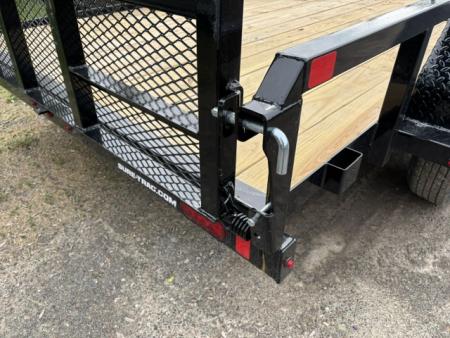 New 2026 Sure-Trac * 7X14-7K * RAMPS * STAKE POCKETS * LADDER GATE * STUTT8214-BP-070 Utility Trailer