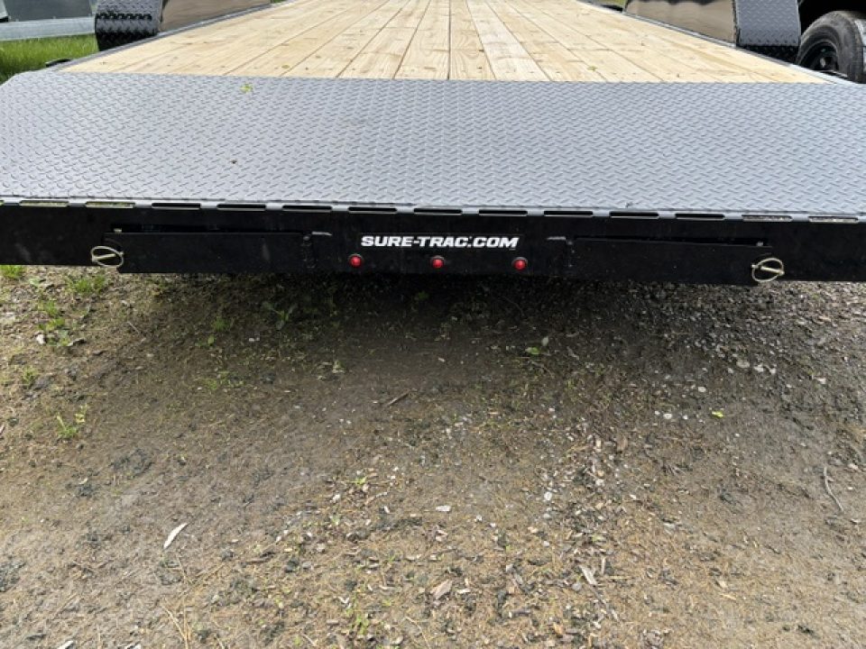 New 2026 Sure-Trac * 7X18-10K * 16+2 * CAR HAULER * D-RINGS * STAKE POCKETS * SETBACK JACK *ST-CHW8218-100 Equipment Trailer