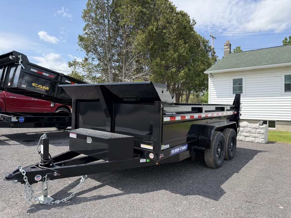 New 2026 Sure-Trac 6X12 Low Profile Dump Trailer 10K