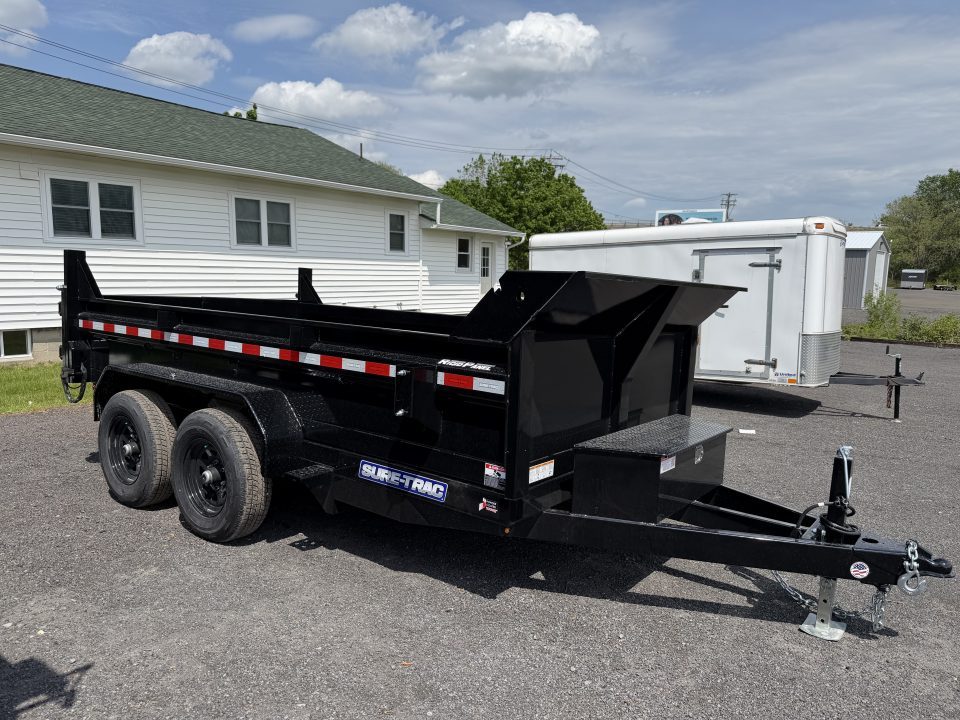 New 2026 Sure-Trac 6X12 Low Profile Dump Trailer 10K