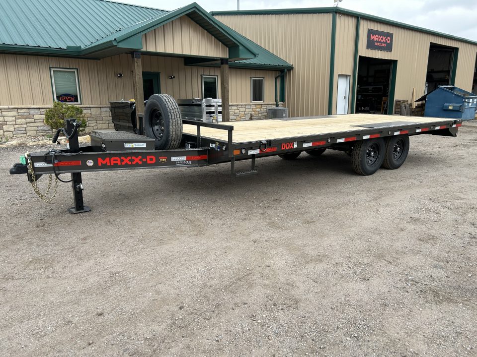 New 2027 MAXX-D DOX Flatbed Trailer 102x20
