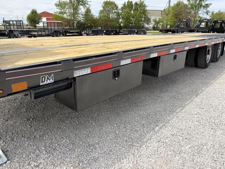 New 2026 Diamond C Trailers FMAX210L32X102HDT (32' X 102") 25K Hydraulic Dove Tail Flatbed Trailer