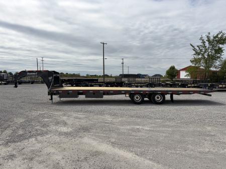 New 2026 Diamond C Trailers FMAX210L32X102HDT (32' X 102") 25K Hydraulic Dove Tail Flatbed Trailer