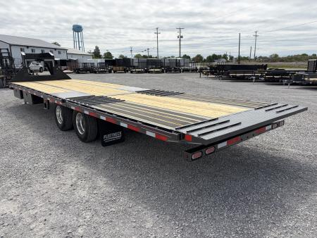 New 2026 Diamond C Trailers FMAX210L32X102HDT (32' X 102") 25K Hydraulic Dove Tail Flatbed Trailer