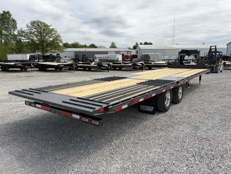 New 2026 Diamond C Trailers FMAX210L32X102HDT (32' X 102") 25K Hydraulic Dove Tail Flatbed Trailer