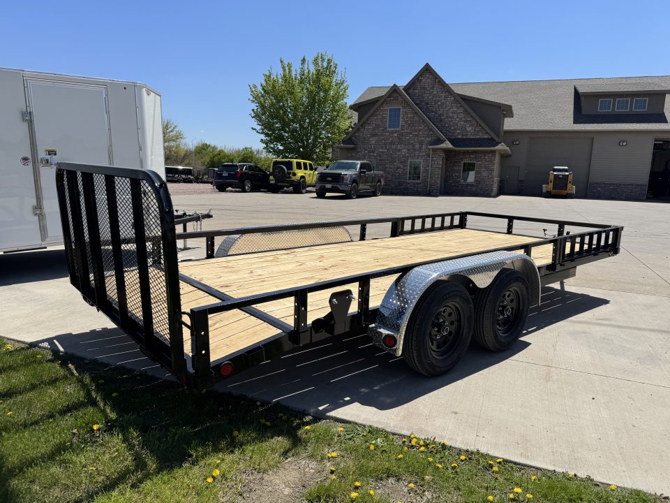 New 2026 PJ Trailers UL182 7k Utility Trailer