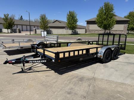 New 2026 PJ Trailers UL182 7k Utility Trailer