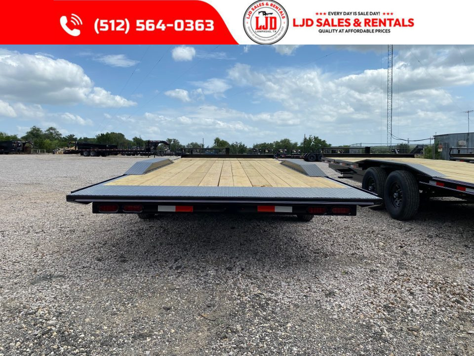 New 2026 AMW - 102" X 22' Drive Over Fender Tilt Trailer - 14K GVWR