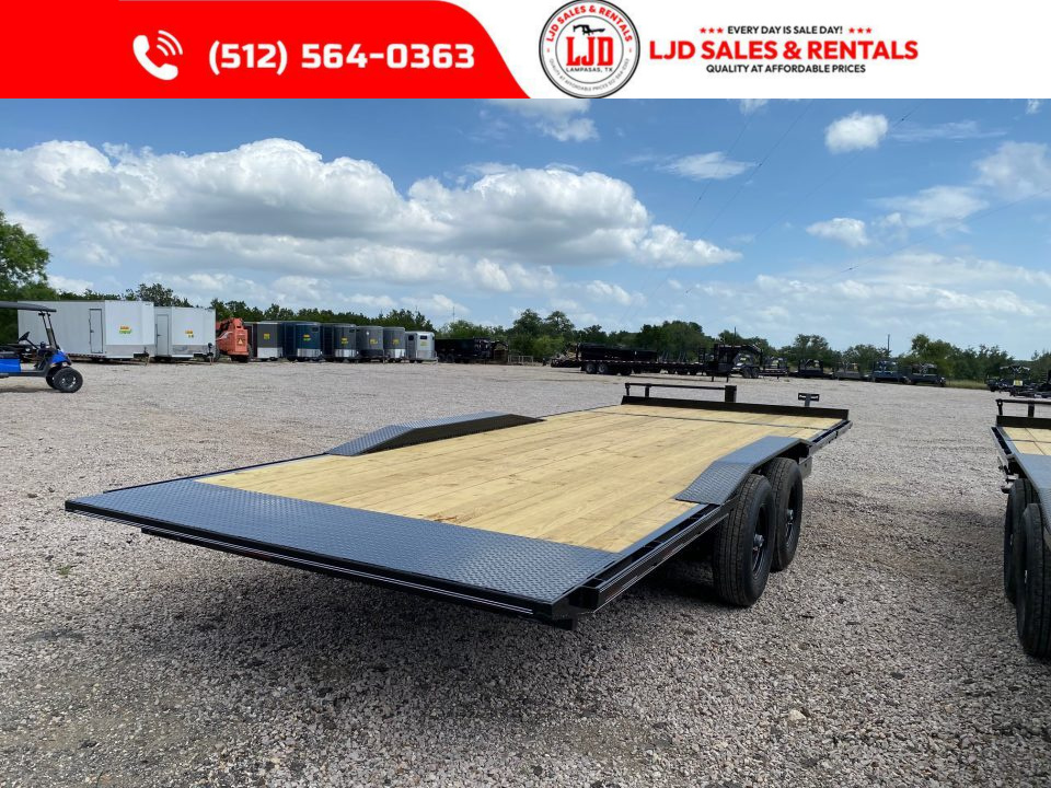 New 2026 AMW - 102" X 22' Drive Over Fender Tilt Trailer - 14K GVWR