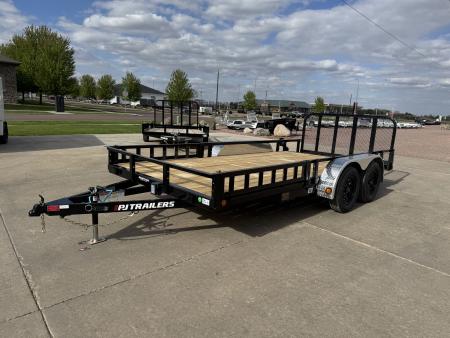 New 2026 PJ Trailers UL162 7k Utility Trailer