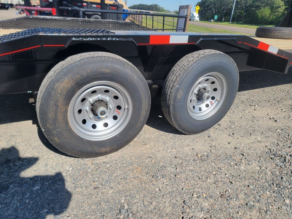 New 2026 Double A 26'x102" Gooseneck Equipment Trailer with Drive Over Fenders Equipment Trailer