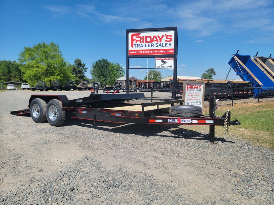 New 2026 Double A 21'x83" Tilt Trailer Equipment Trailer