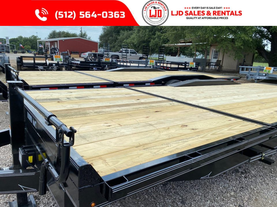New 2026 AMW - 102" X 24' Drive Over Fender Tilt Trailer - 16K GVWR