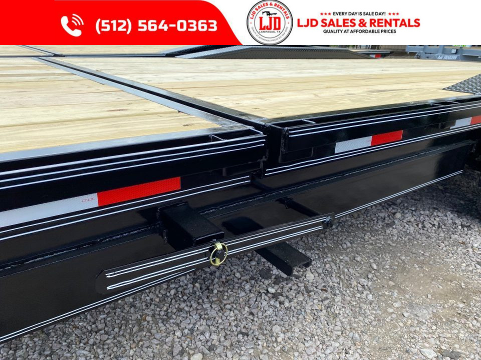 New 2026 AMW - 102" X 24' Drive Over Fender Tilt Trailer - 16K GVWR