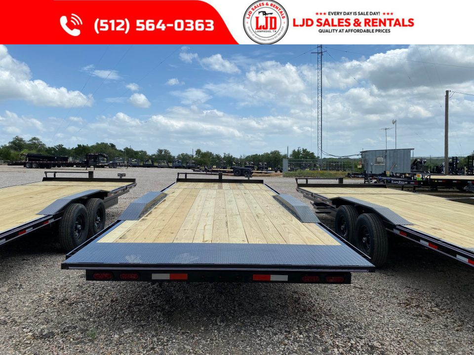 New 2026 AMW - 102" X 24' Drive Over Fender Tilt Trailer - 16K GVWR