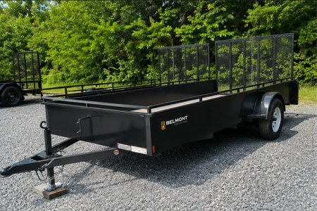 New 2023 Belmont UT614SS Solid Sides Utility Trailer