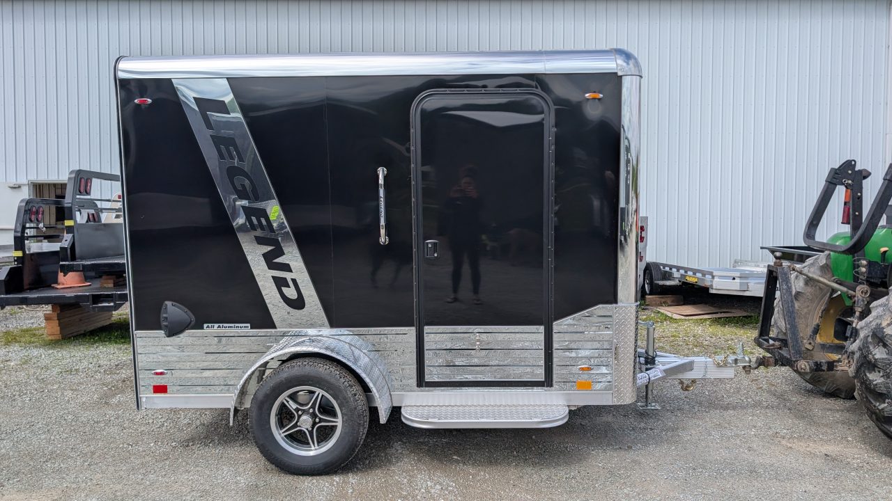 New 2026 LEGEND 6x10 Legend Deluxe Cargo Trailer w/ Ramp Door