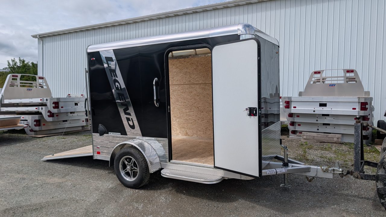 New 2026 LEGEND 6x10 Legend Deluxe Cargo Trailer w/ Ramp Door