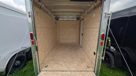 New 2026 LEGEND 6x10 Legend Deluxe Cargo Trailer w/ Ramp Door