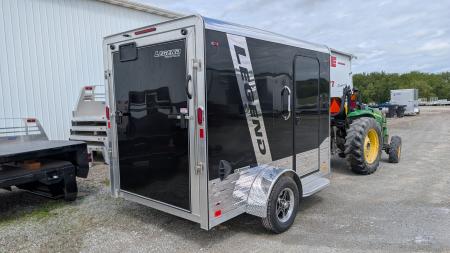 New 2026 LEGEND 6x10 Legend Deluxe Cargo Trailer w/ Ramp Door