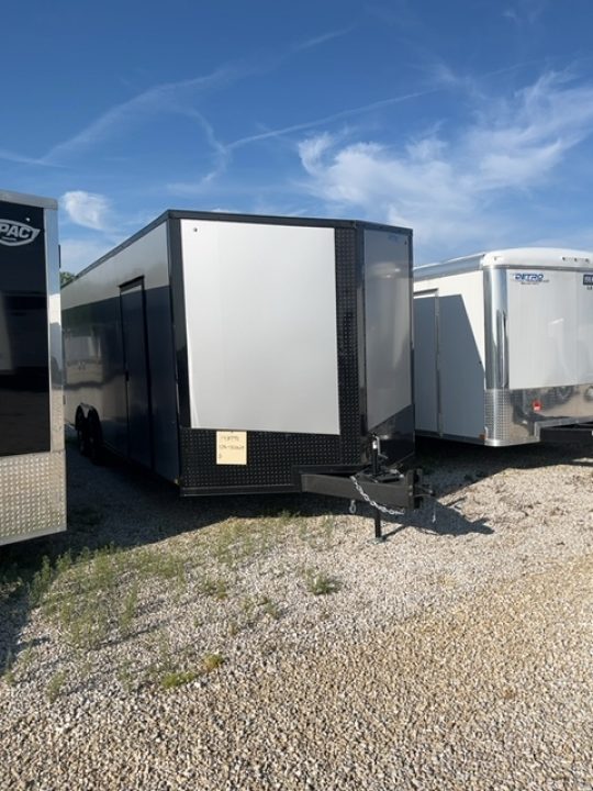 New 2026 Impact Trailers 8.5 x 24 Tremor SE Flat Top Sloped V-Nose Car Hauler 10K