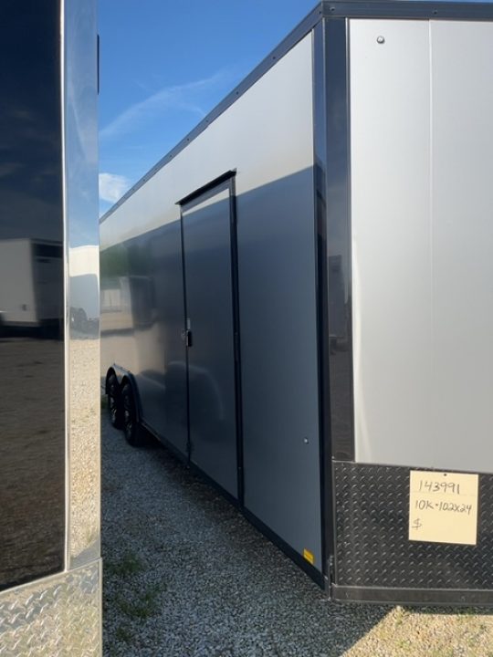 New 2026 Impact Trailers 8.5 x 24 Tremor SE Flat Top Sloped V-Nose Car Hauler 10K