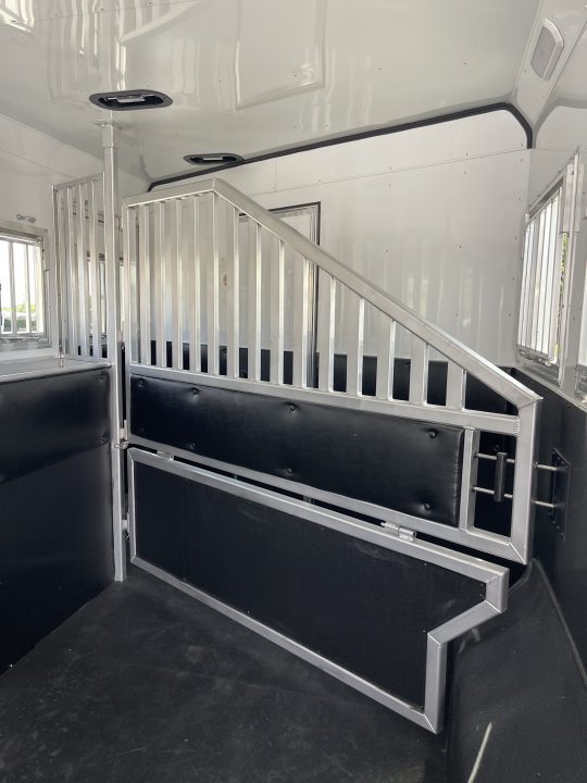 New 2026 Merhow Trailers 8416-A RWS- SIDE LOAD Horse Trailer